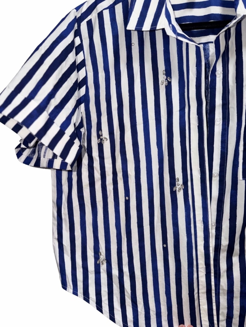 Free Assembly Blue & White Striped Matching Set - Picture 4 of 9